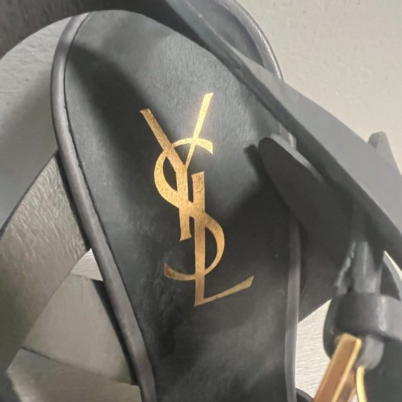 YSL Saint Laurent Tribute heels in Grey - Picture 2 of 5
